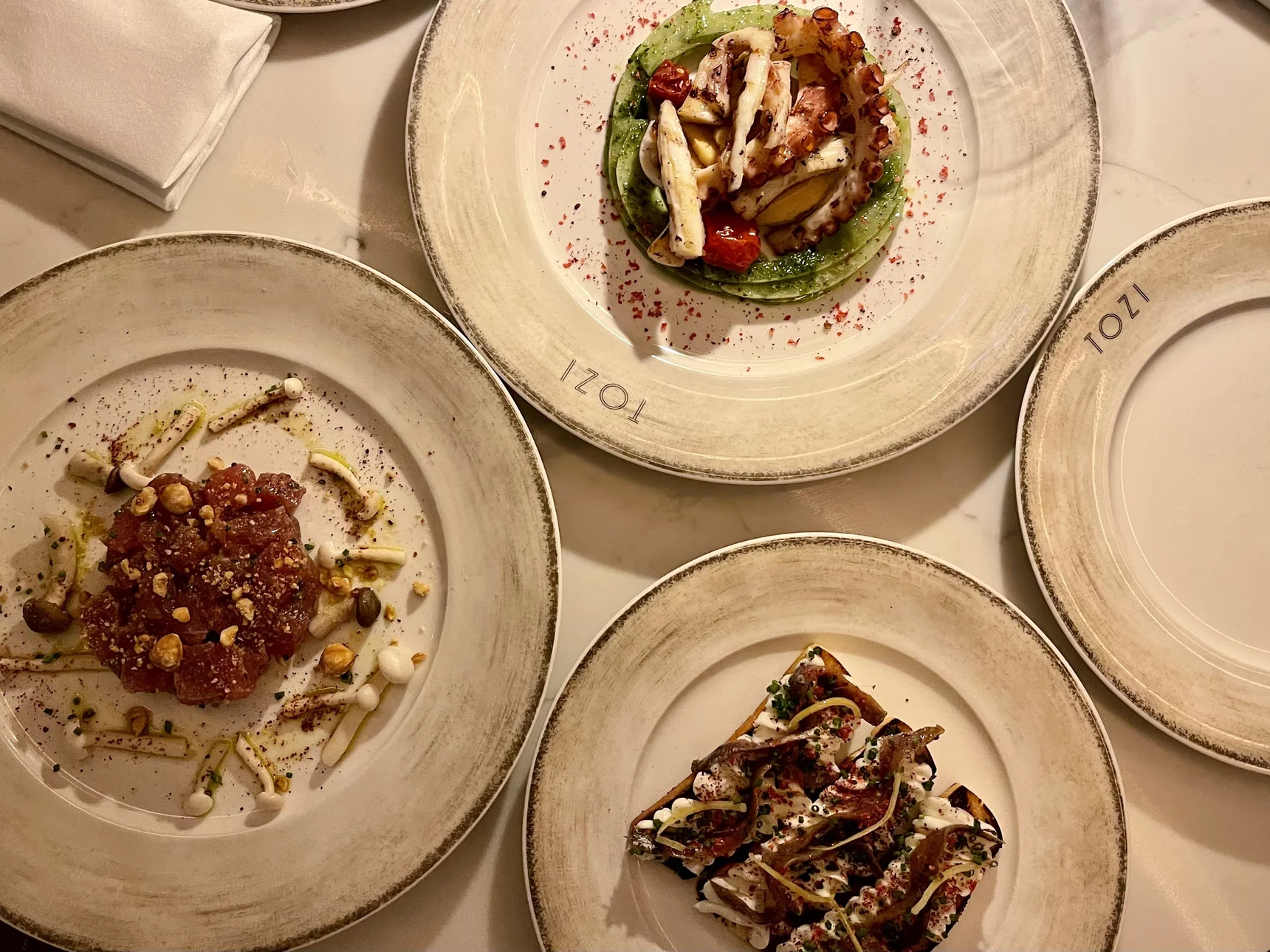 Cicchetti, sfeer en warmte dat is het nieuwe menu van TOZI