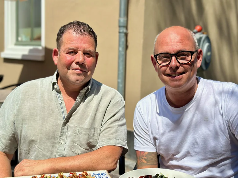 Brasserie Koriander in nieuwe handen op bezoek bij Thijs en Gerard