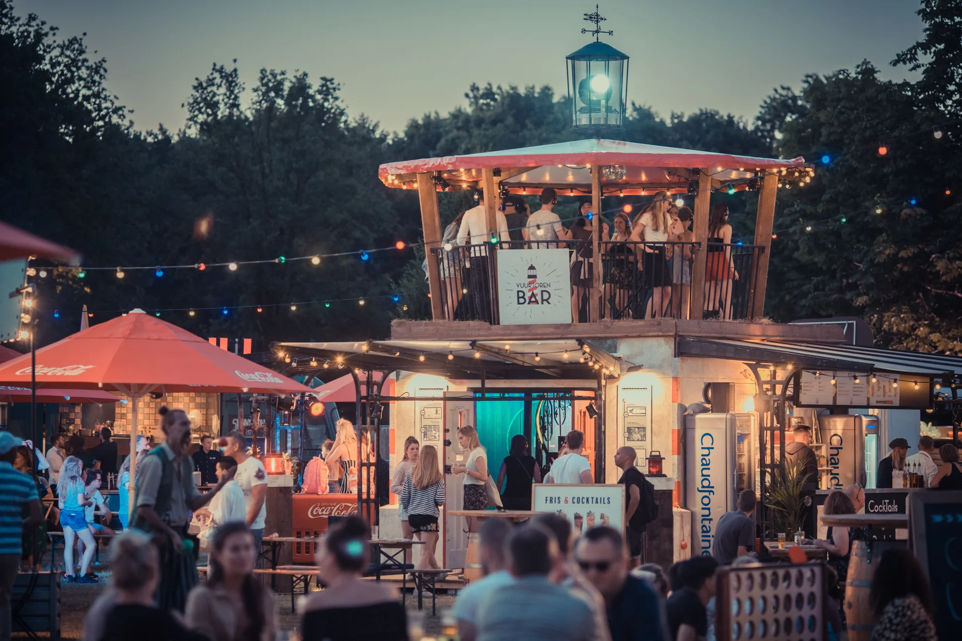 Je kan nu romantisch dineren in de vuurtoren op Festival Trek
