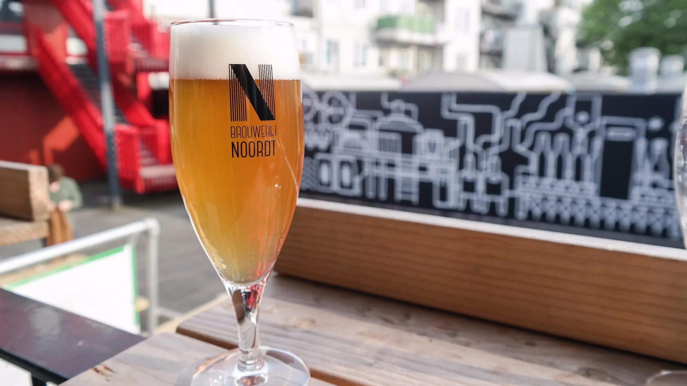Het verstopte terras van Brouwerij Noordt