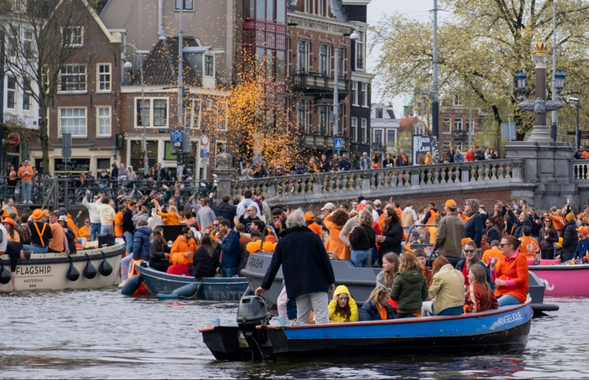 12x Eten, drinken en dansen voor de Koning in Amsterdam
