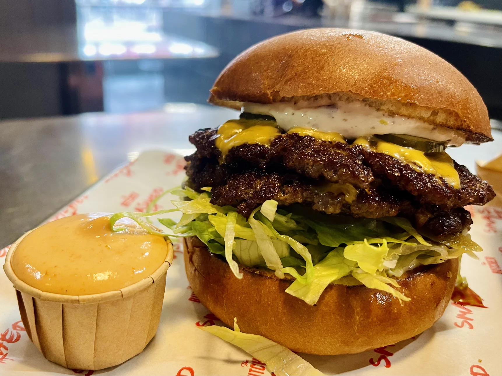 The Butcher Smashed Burger