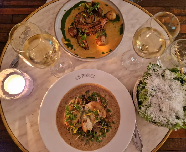 De nieuwe chef bij Le Forel  is de koning van de garing