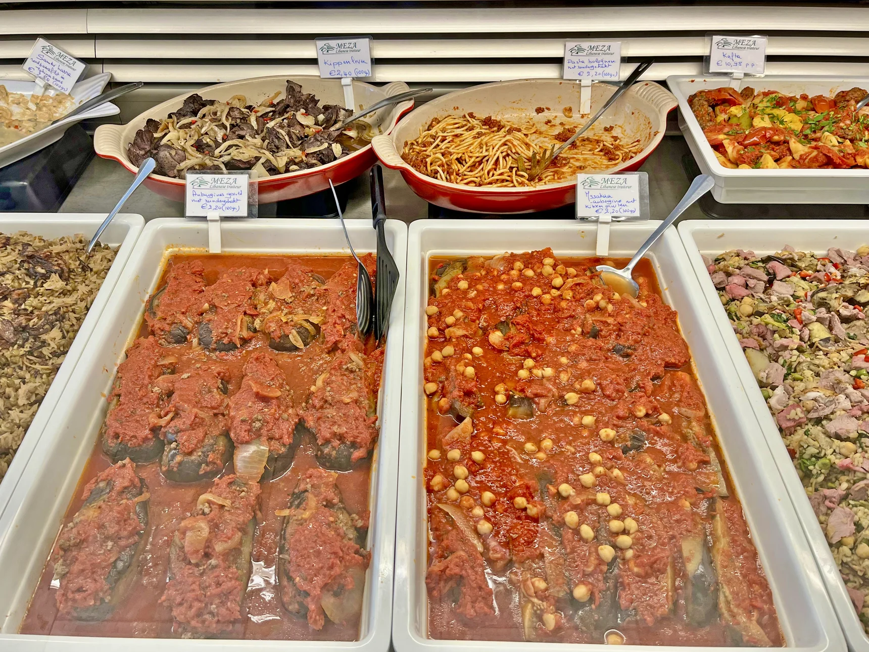 De Libanese lekkernijen van Meza