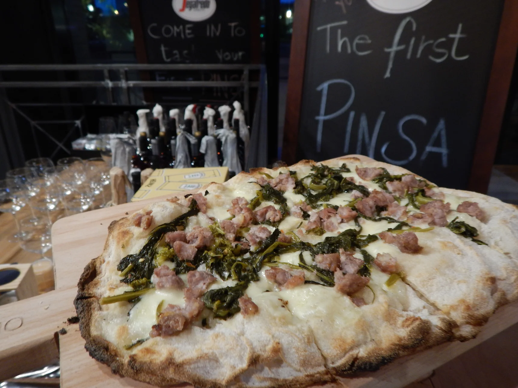 Een pinsa is geen pizza!