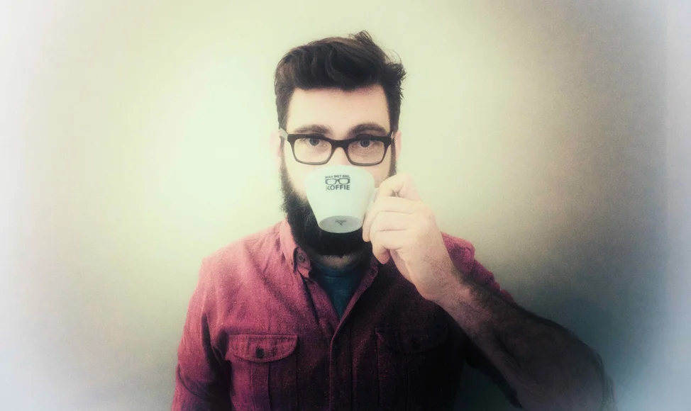 Beste nieuwe koffiebar van het land': Man met Bril