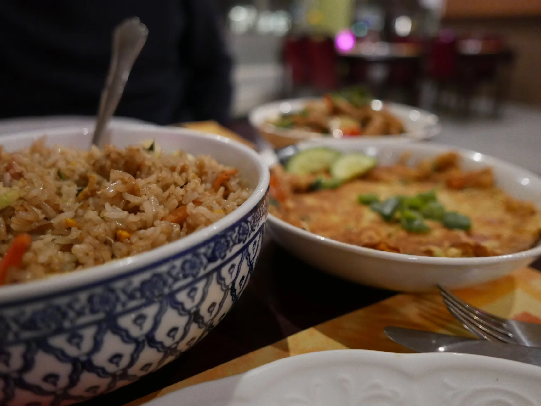 Tom Kha Kai klappen bij Saffron Thai