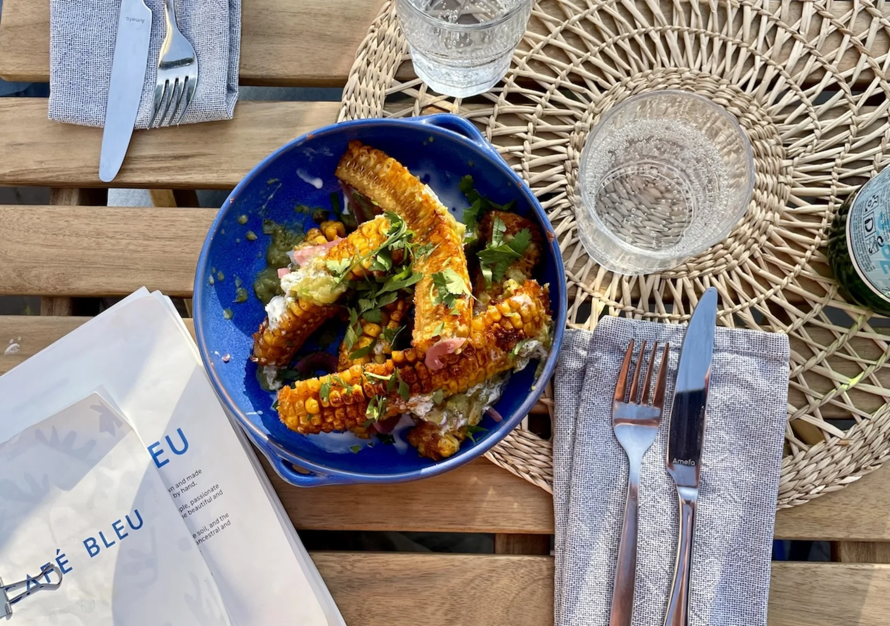 Café Bleu is een no-nonsense toevluchtsoord