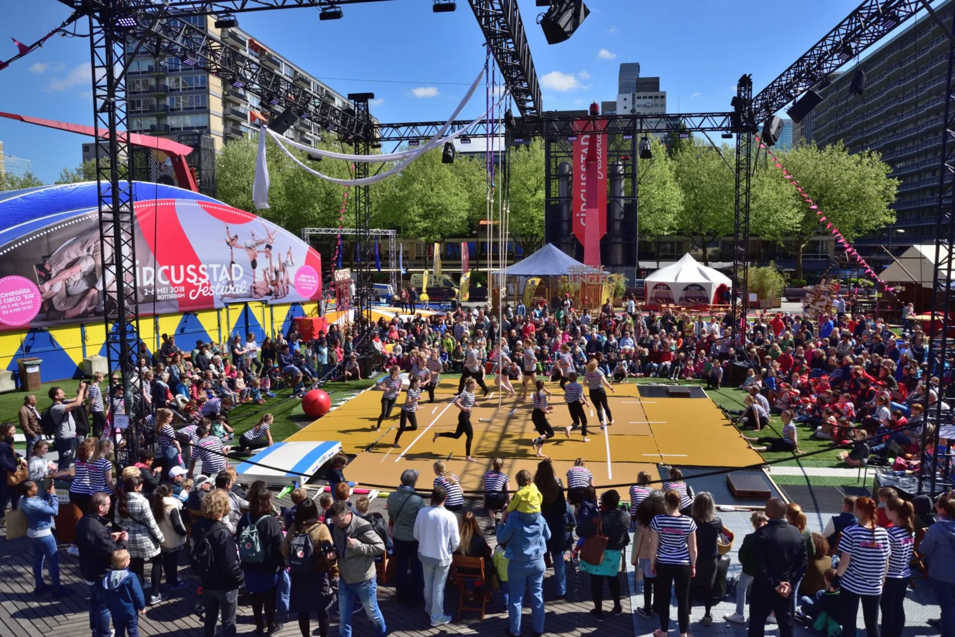 Het circus vliegt je om de oren bij Circusstad