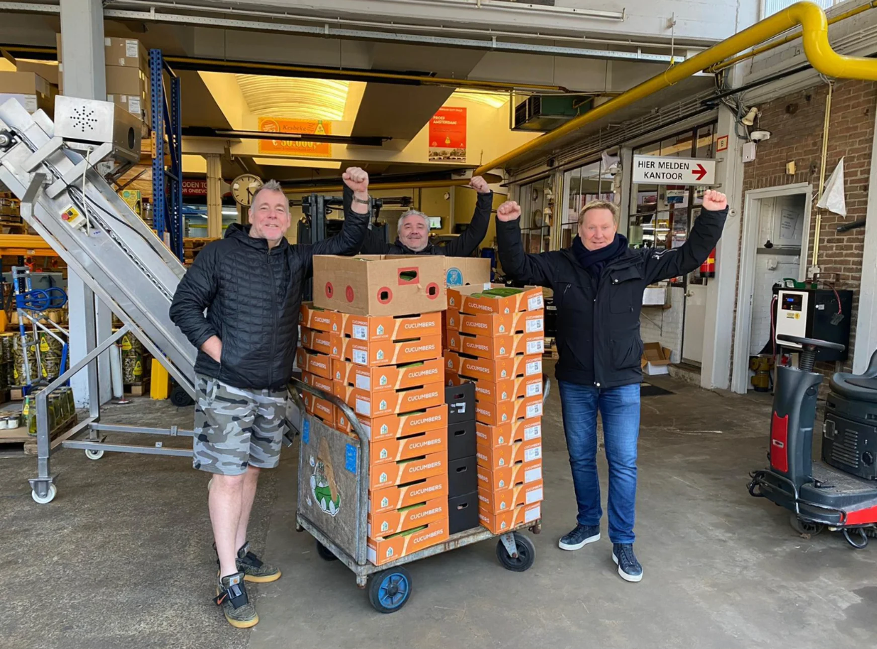 De horeca steunt de hardwerkende zorgmedewerkers