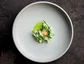 asparagus strawberry ramsons egg yolk - de buik van amsterdam