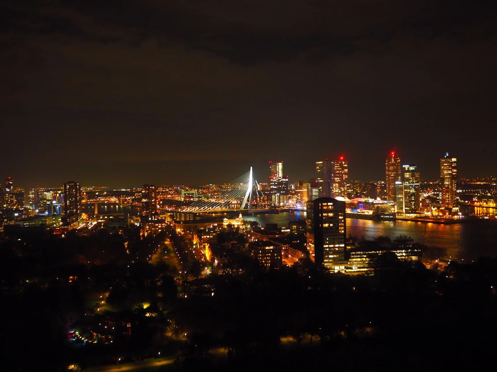 Herfstige happen op 96 meter hoogte