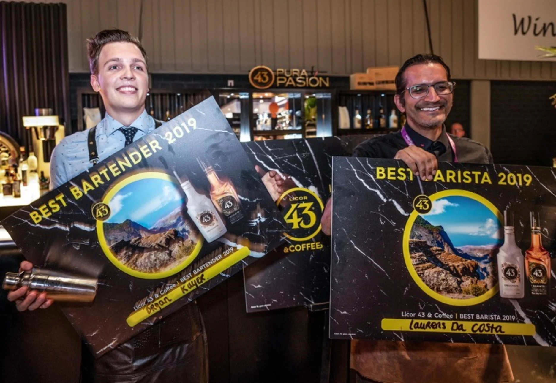 Bijzondere koffiecocktails op de Bartender en Barista Challenge van Licor43 & Coffee