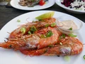 A La Plancha: visje, biertje, uitzicht