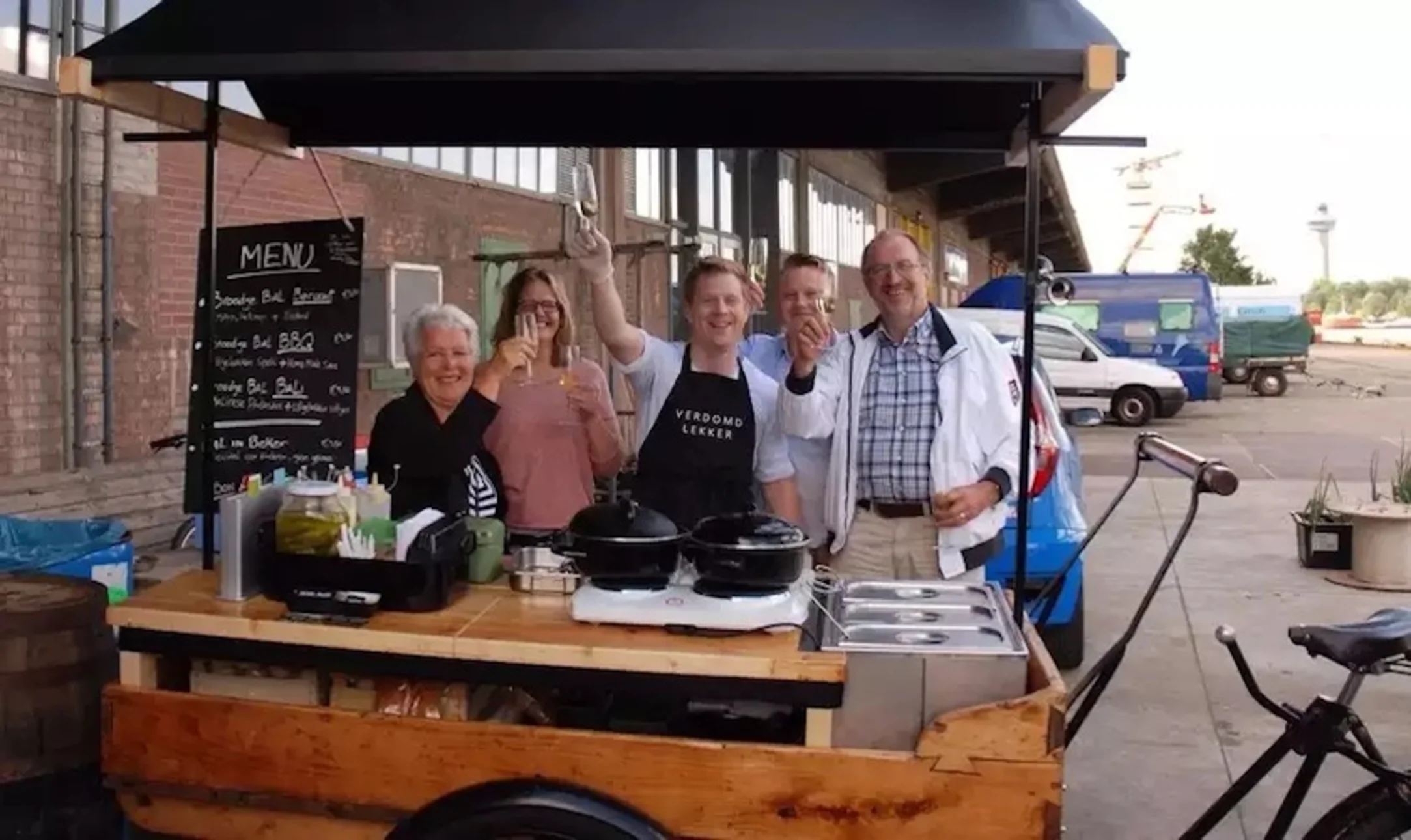 Lekkere ballen uit de bakfiets van Toeters & Ballen