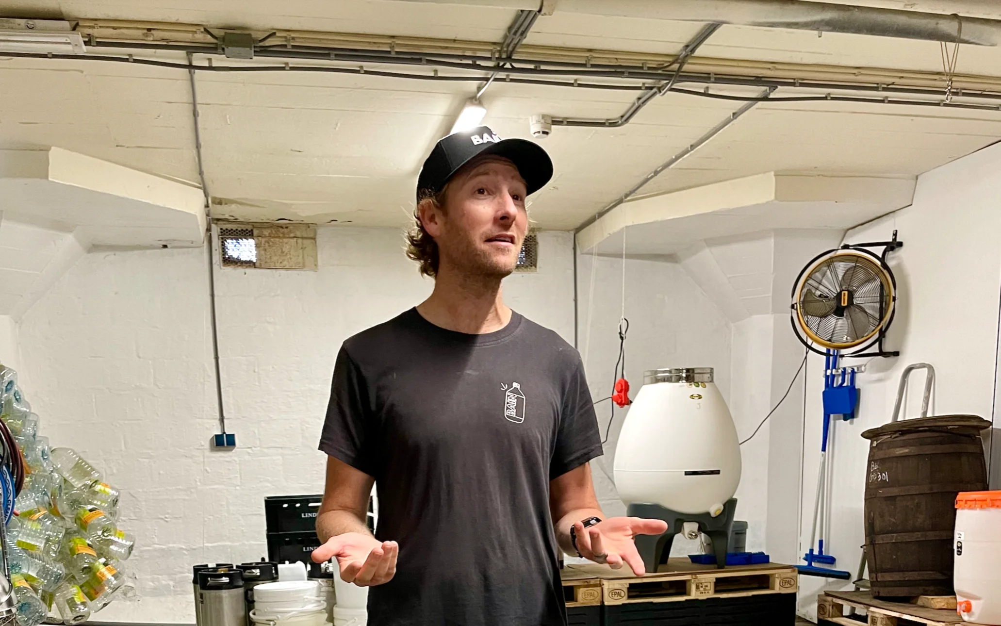 Smaakmaker Dusty Bain maakt met zijn kombucha iedere dag een beetje beter