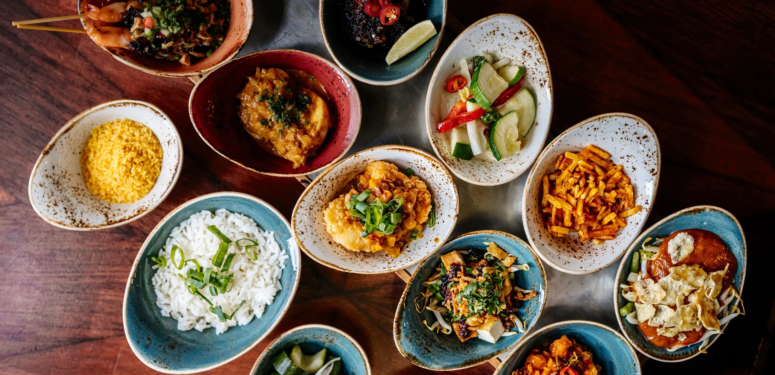 Rijsttafelen bij Ron Blaauw Indonesia in Bloemendaal