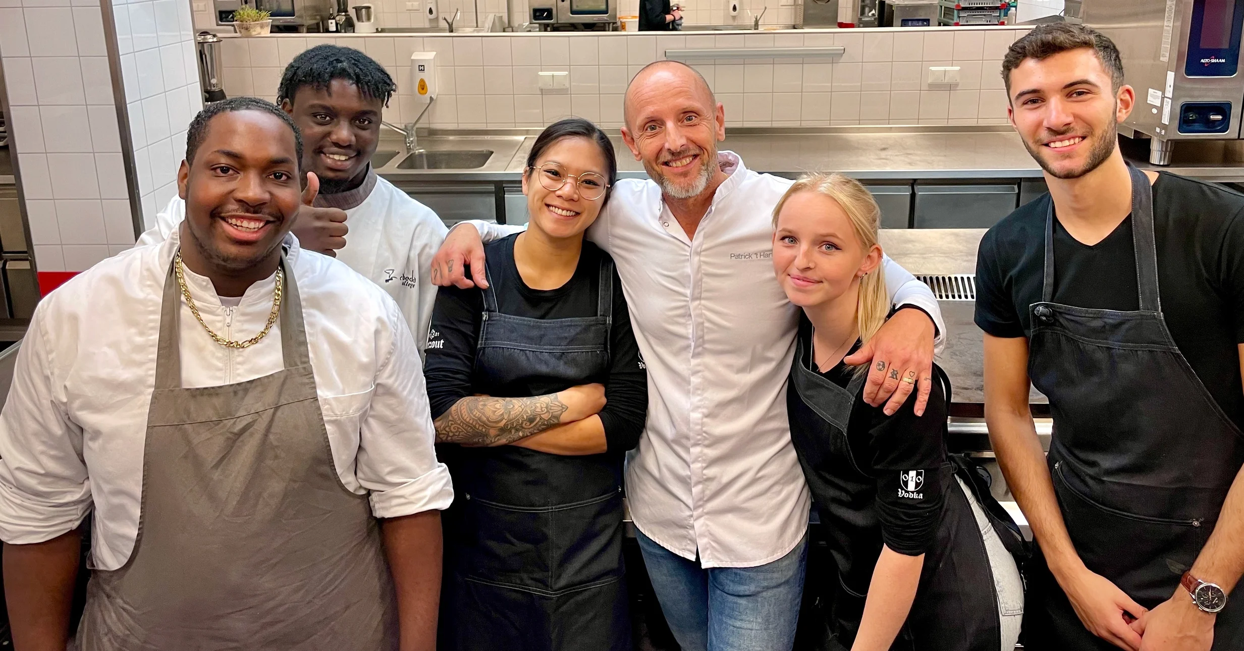 Chefs van de toekomst koken met sterrenchef Patrick 't Hart