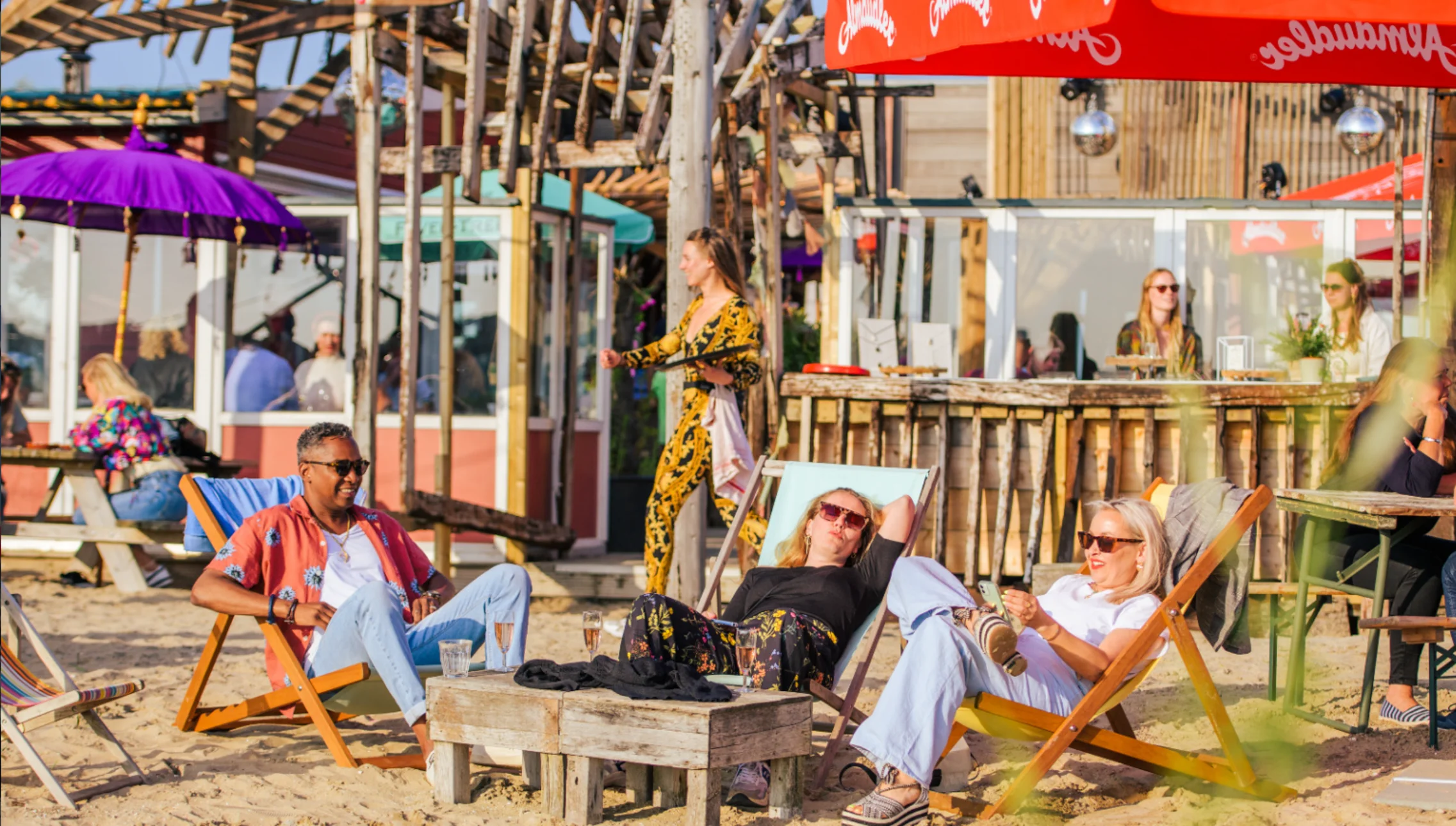 11 x op het stadsstrand in Amsterdam