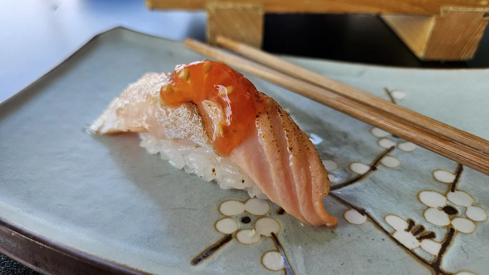 Lunchen op stand bij IZAKAYA in de Pijp