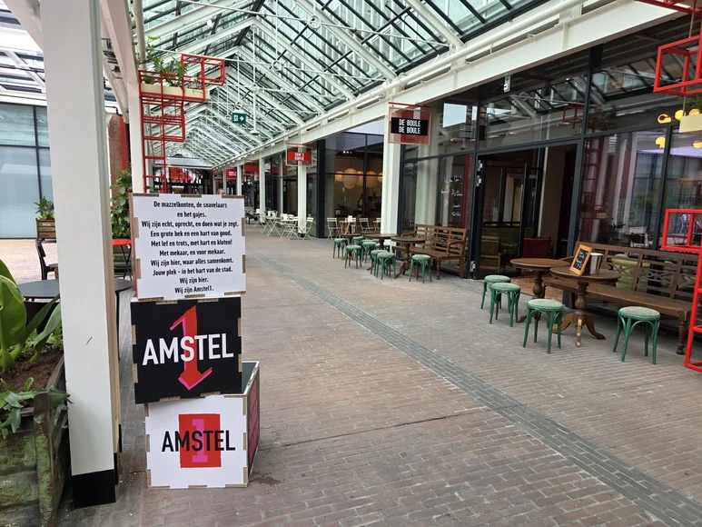 Amstel1 foodparadijs in volle ontwikkeling
