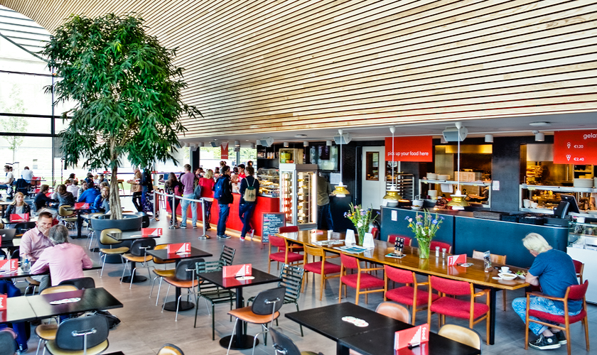 Bij het Erasmus Paviljoen eet je lekker en duurzaam
