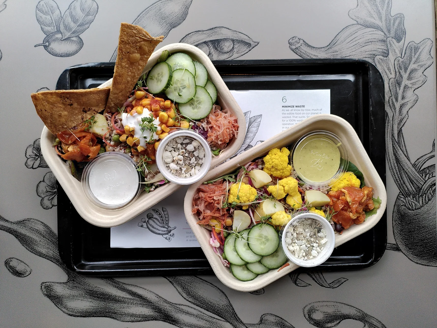 Haal je gerechten af tijdens de horecasluiting: lunch in Rotterdam