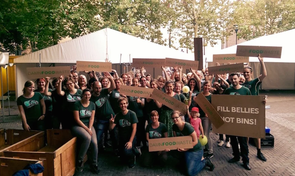 Dampende discosoep op het Damn Food Waste-festival