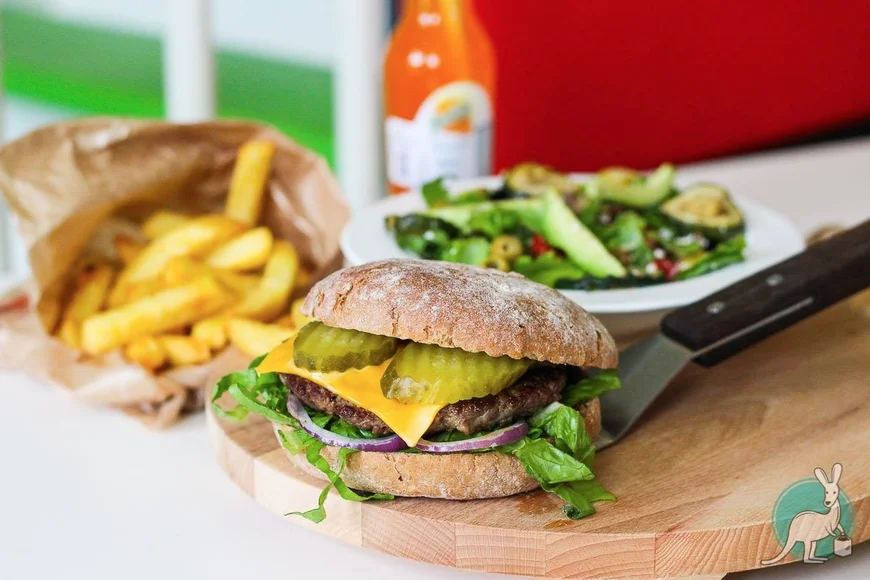 Bouw je eigen burgers bij Burgers & Veggies