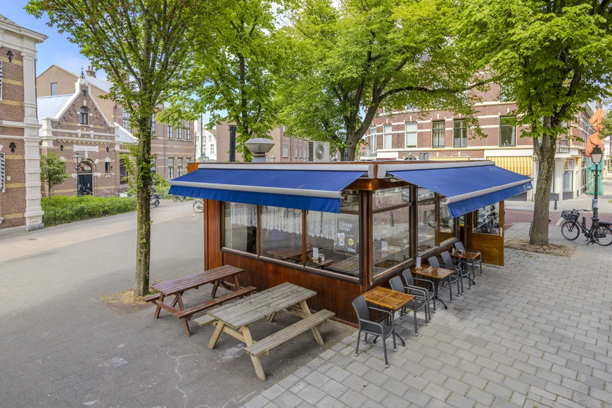 Koffiekiosk ‘t Pleintje: geen havercappu, maar een bakkie pleur