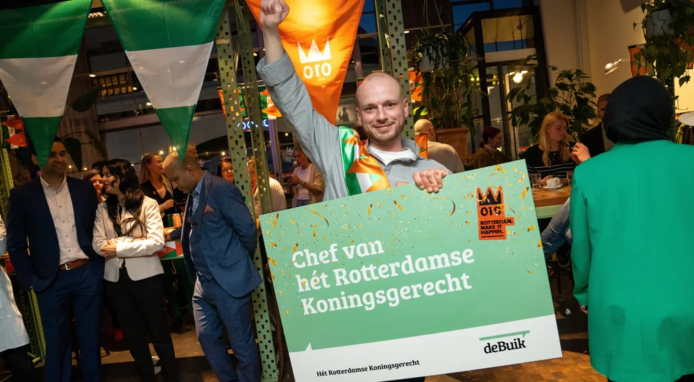 Peter van der Winden is de chef van hét Rotterdamse Koningsgerecht