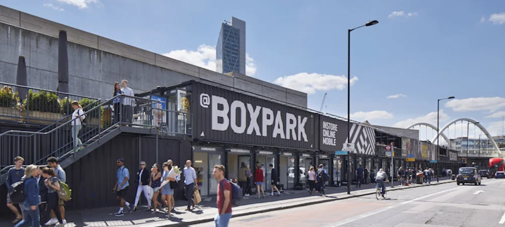 Ondertussen in Shoreditch Londen…
