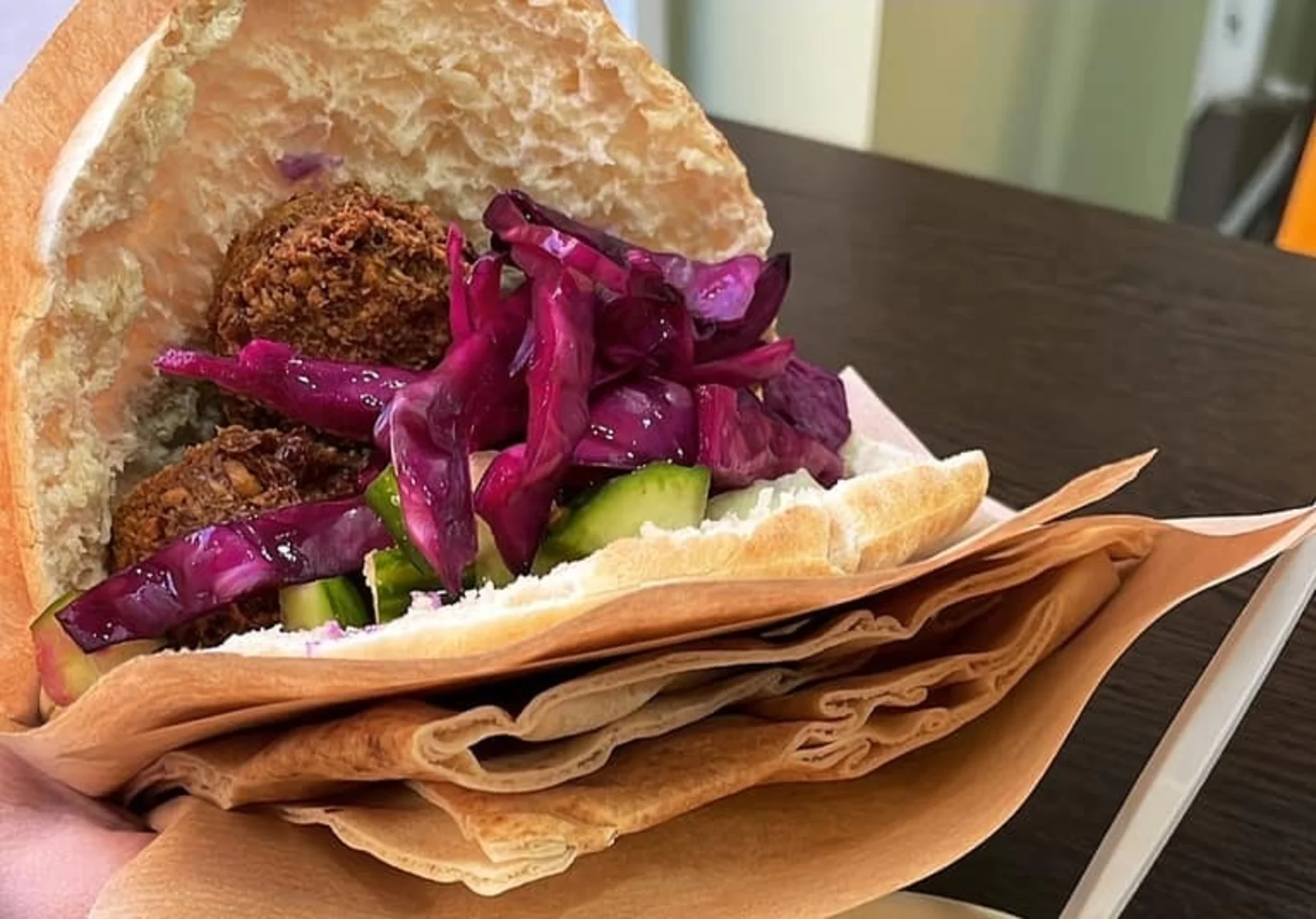 Zaa'tar falafel & mezze