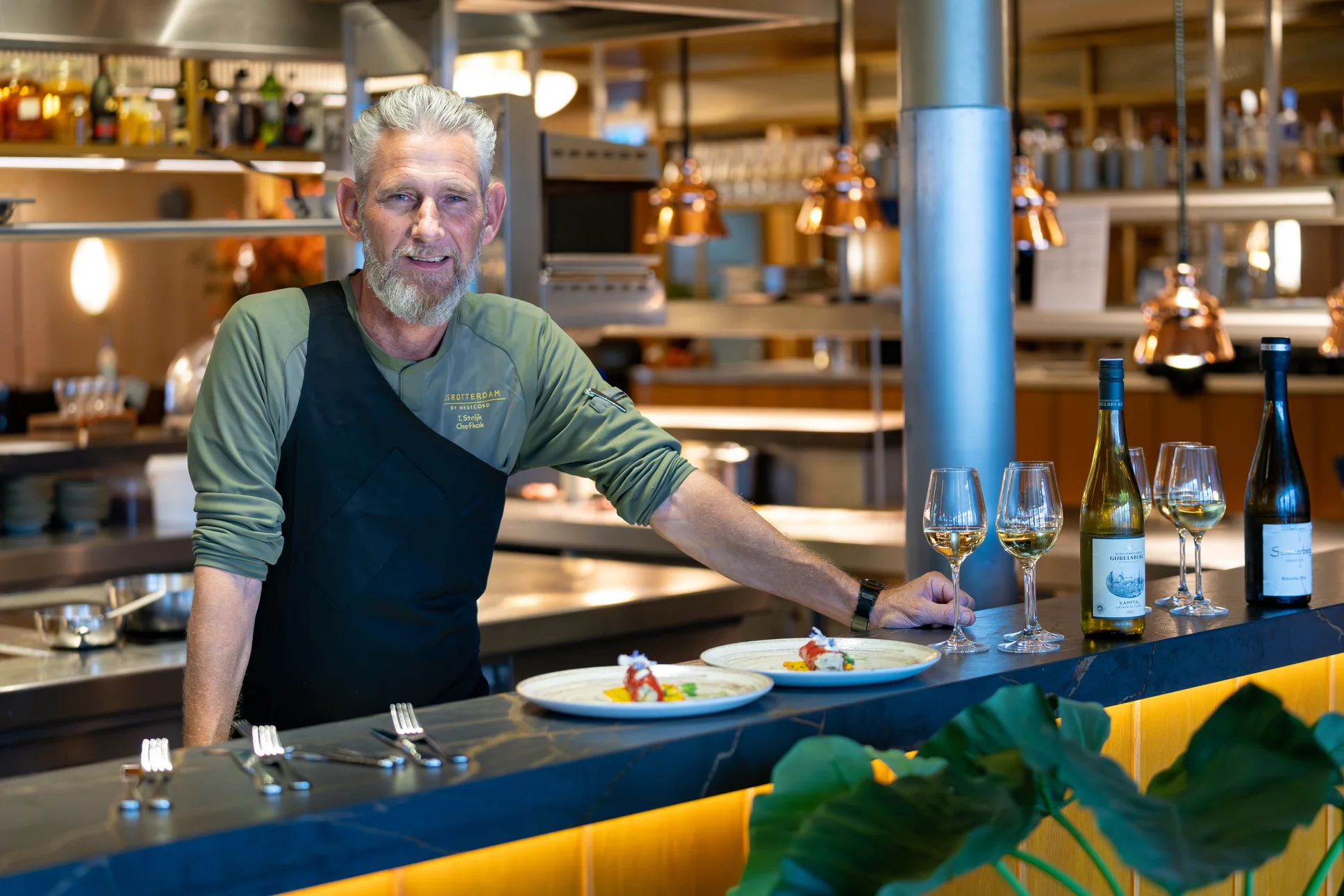 Koken met uitzicht: chef Tony Strijk aan het roer van de Club Room
