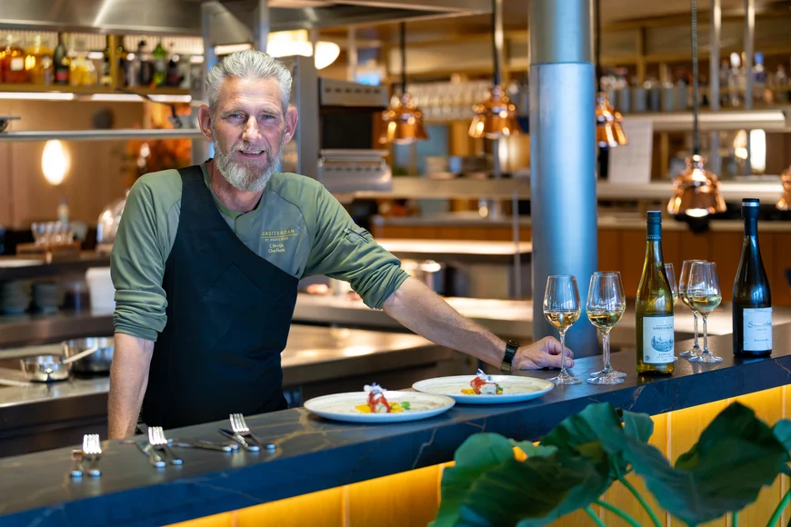 Koken met uitzicht: chef Tony Strijk aan het roer van de Club Room