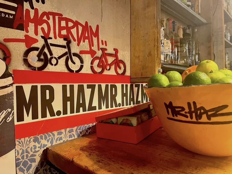 Mr Haz: verse taco's en cocktails temidden van street art