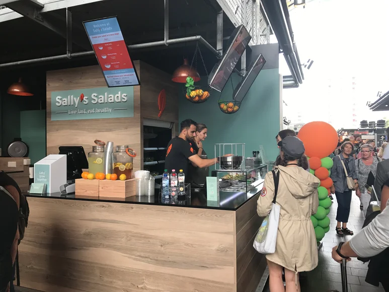Snelle salade bij Sally’s Salads