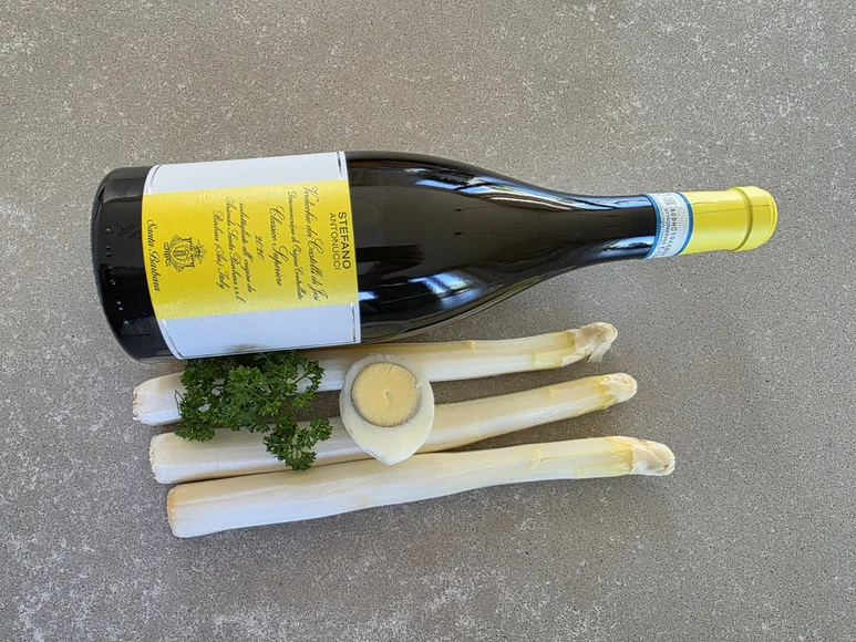 De wijntips van de Buik bij witte asperges