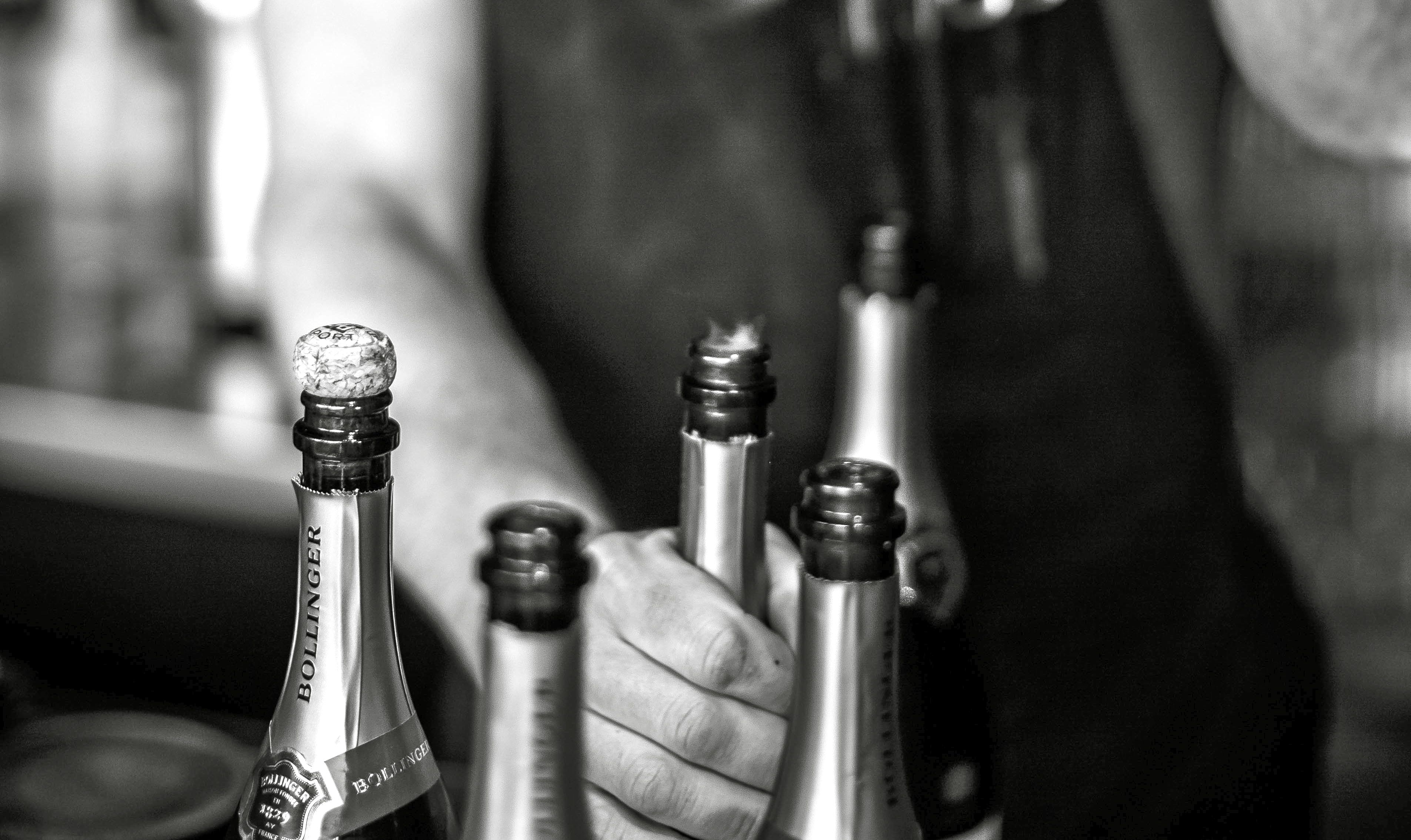 Next level lunchen met Bollinger champagne
