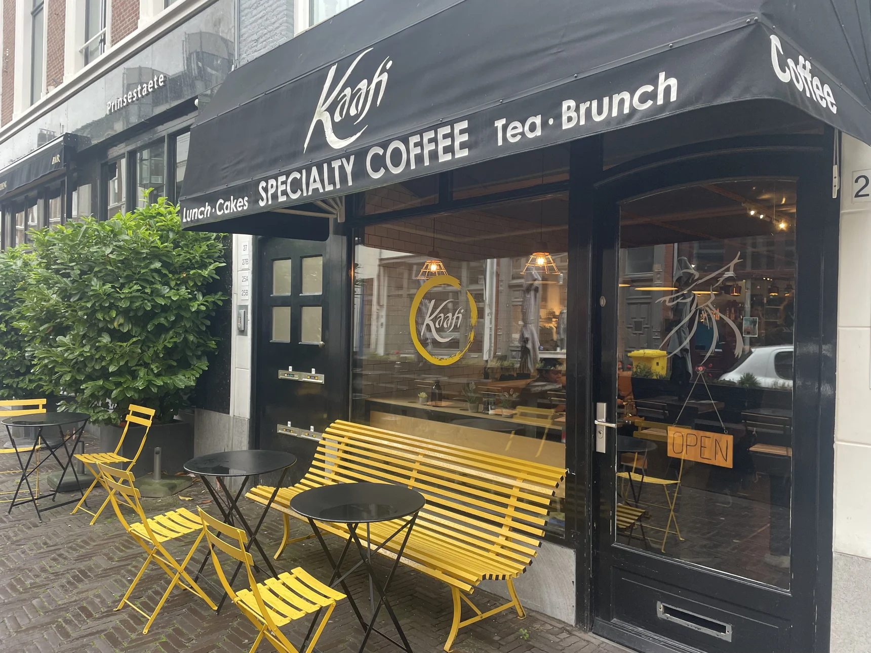 Lunchen bij Kaafi brengt Londen dichtbij