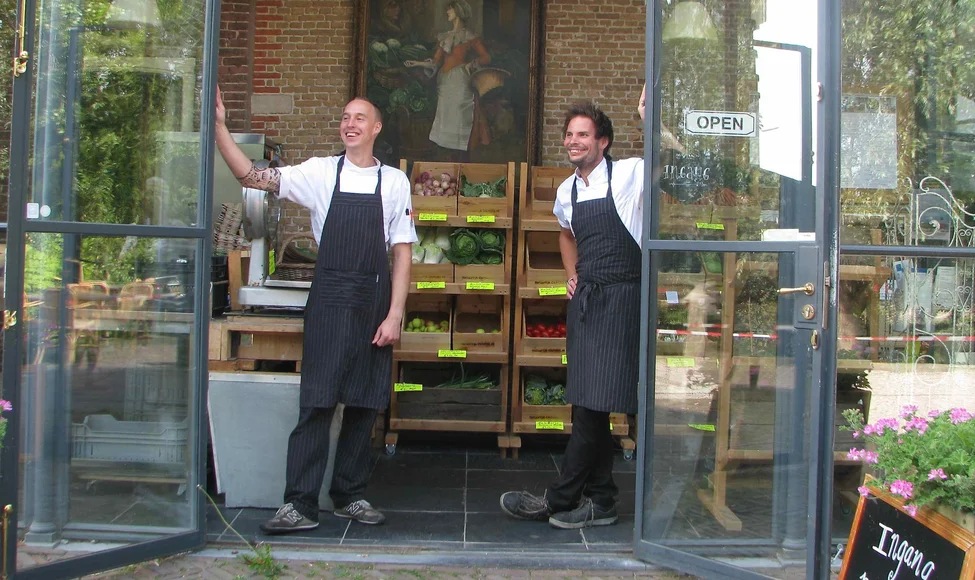 Ook de komkommer schittert bij De Herdershof