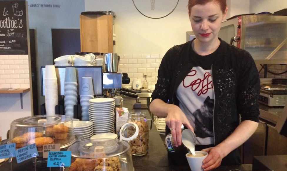 Espressobar Valente, strakke tent in historische buurt
